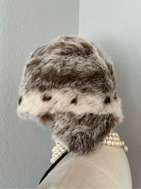 Real Fur Cap Made in Canada 22”